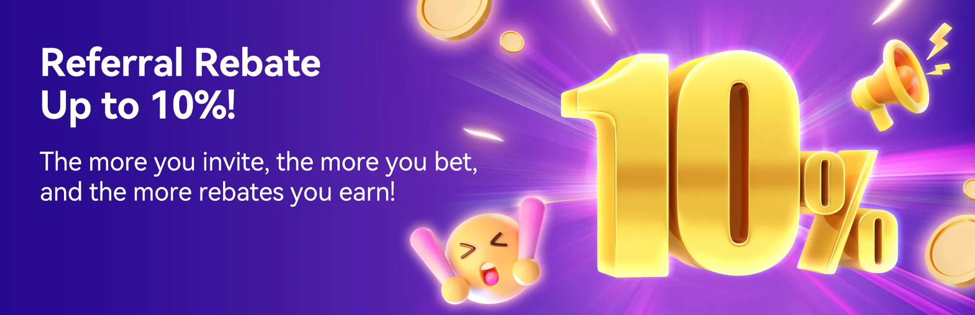 Referral Rebate Up To 10%